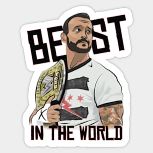 best in the world Sticker